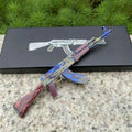 AK-47 Case Hardened metal replica in its printed gift box