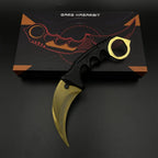 Karambit Lore stainless steel trainer on its printed gift box