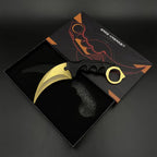 Karambit Lore trainer lying in its open printed gift box