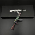 AK-47 Fire Serpent 1:5 zinc alloy replica on its black gift box