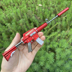 M4A1-S Hot Rod miniature held in a hand, showing its 1:5 size